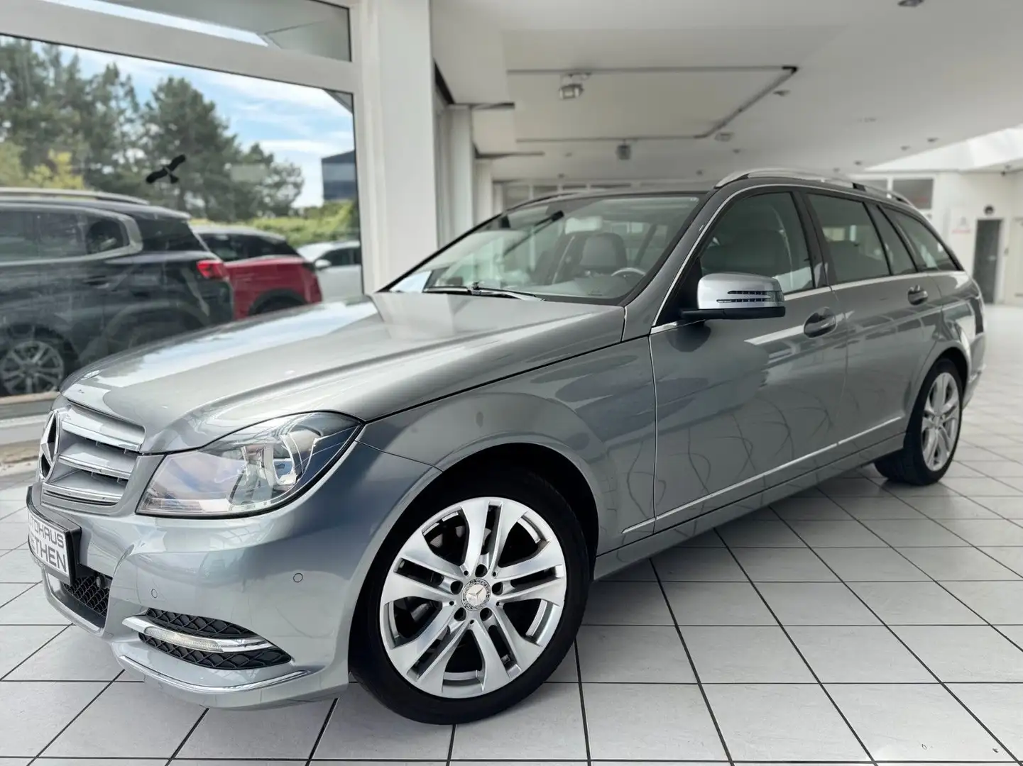 Mercedes-Benz C 200 T CDI AVANTGARDE*AHK*SHD*PTS Silber - 2