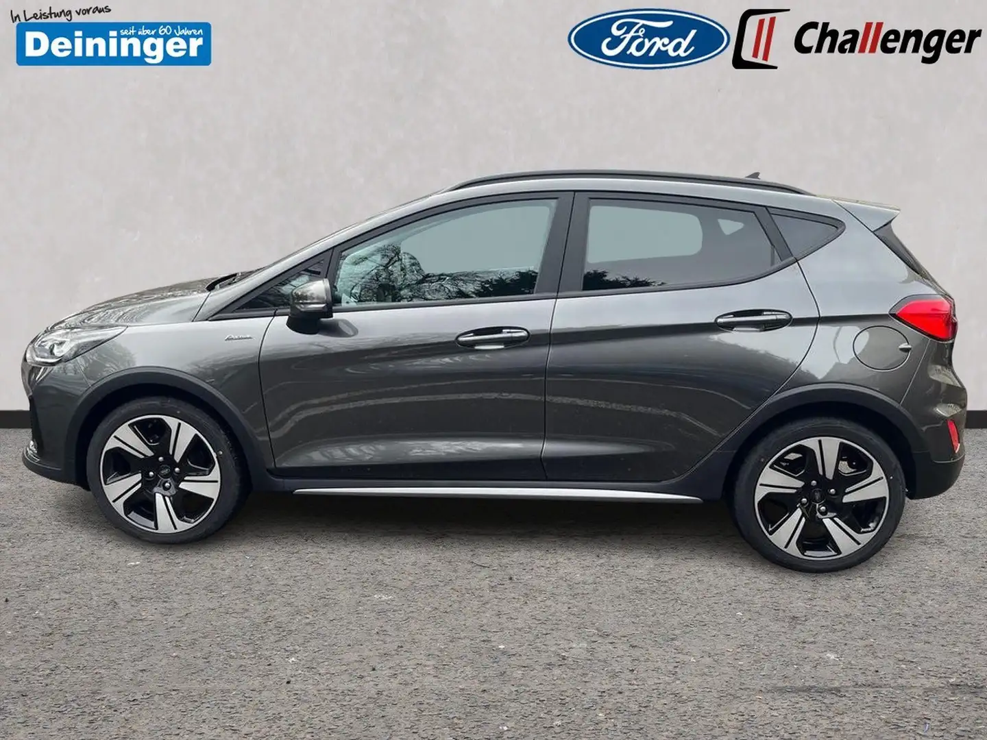 Ford Fiesta 1.0 l EcoBoost Hybrid (MHEV) Active NAVI/DAB FAHRE Grau - 2