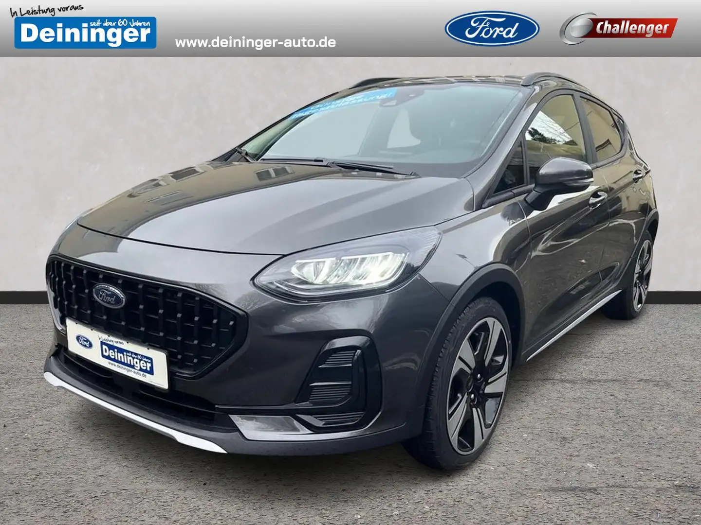 Ford Fiesta 1.0 l EcoBoost Hybrid (MHEV) Active NAVI/DAB FAHRE Grau - 1