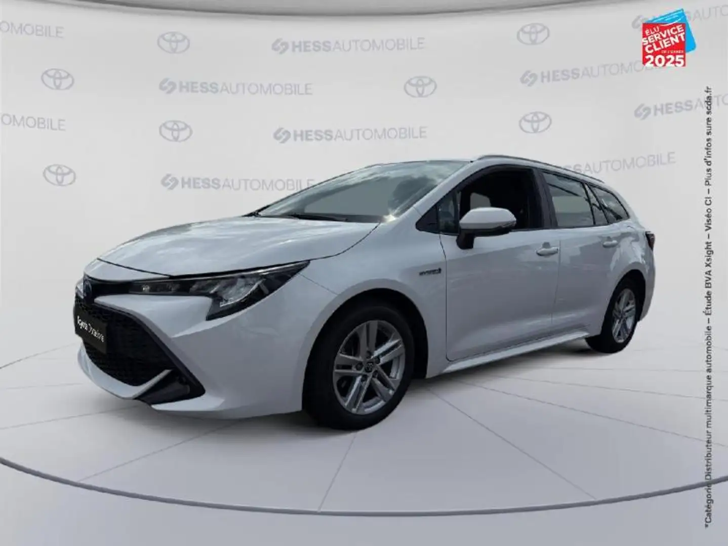 Toyota Corolla 122h Dynamic Business Sieges chauf GPS Camera Blanc - 1