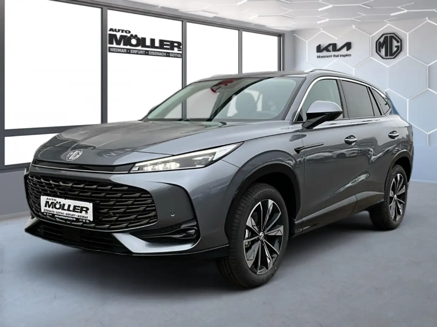 MG HS LUXURY 1.5 AT LED Navi Leder Memory Sitze Grau - 2
