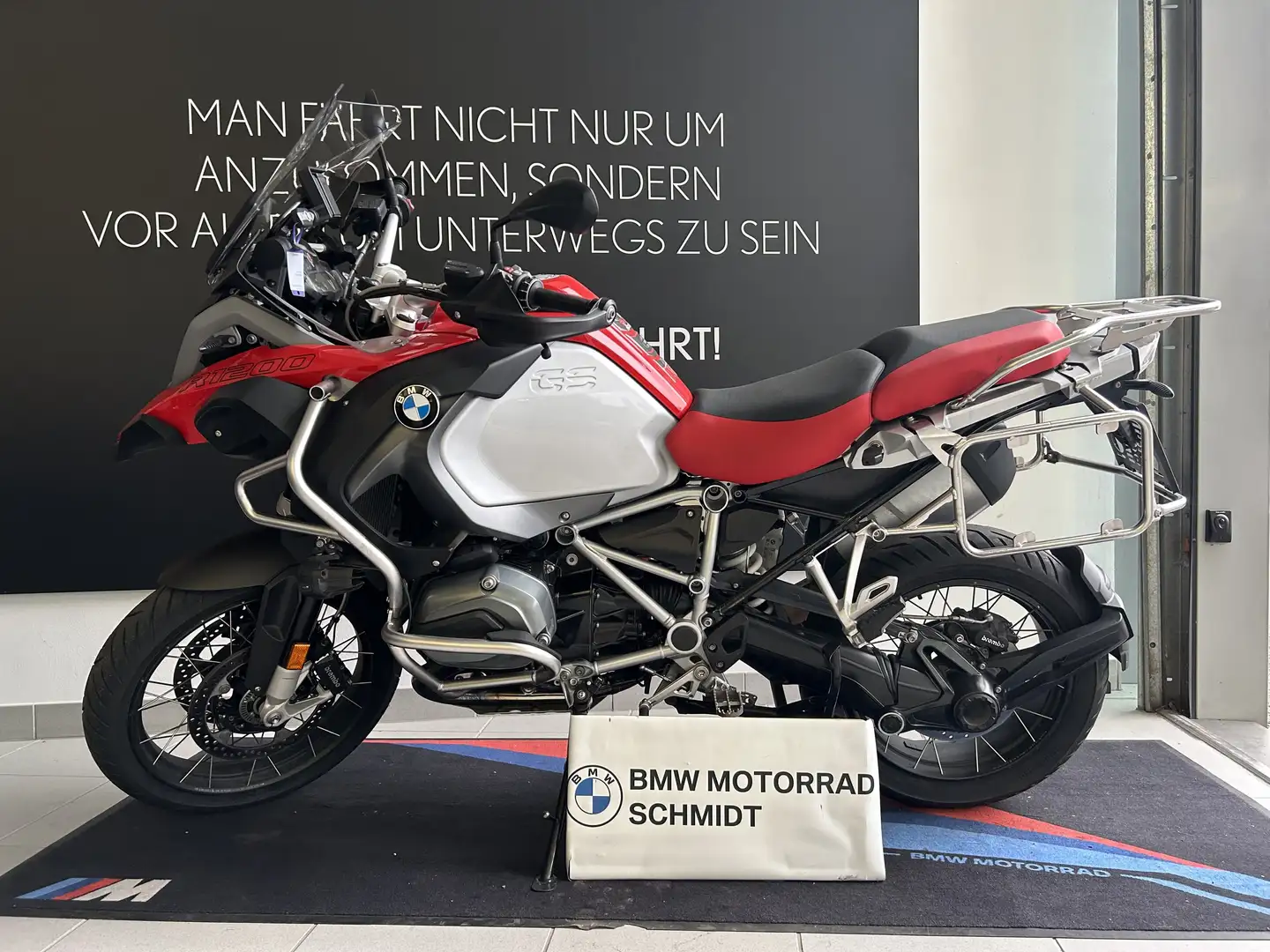 BMW R 1200 GS Adventure (2014->) Rojo - 1