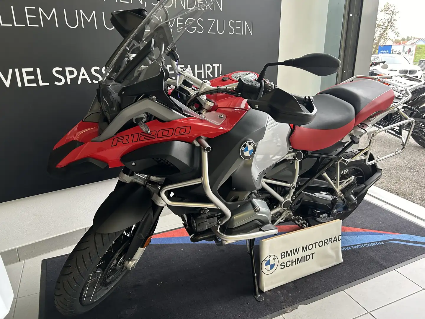 BMW R 1200 GS Adventure (2014->) Rojo - 2