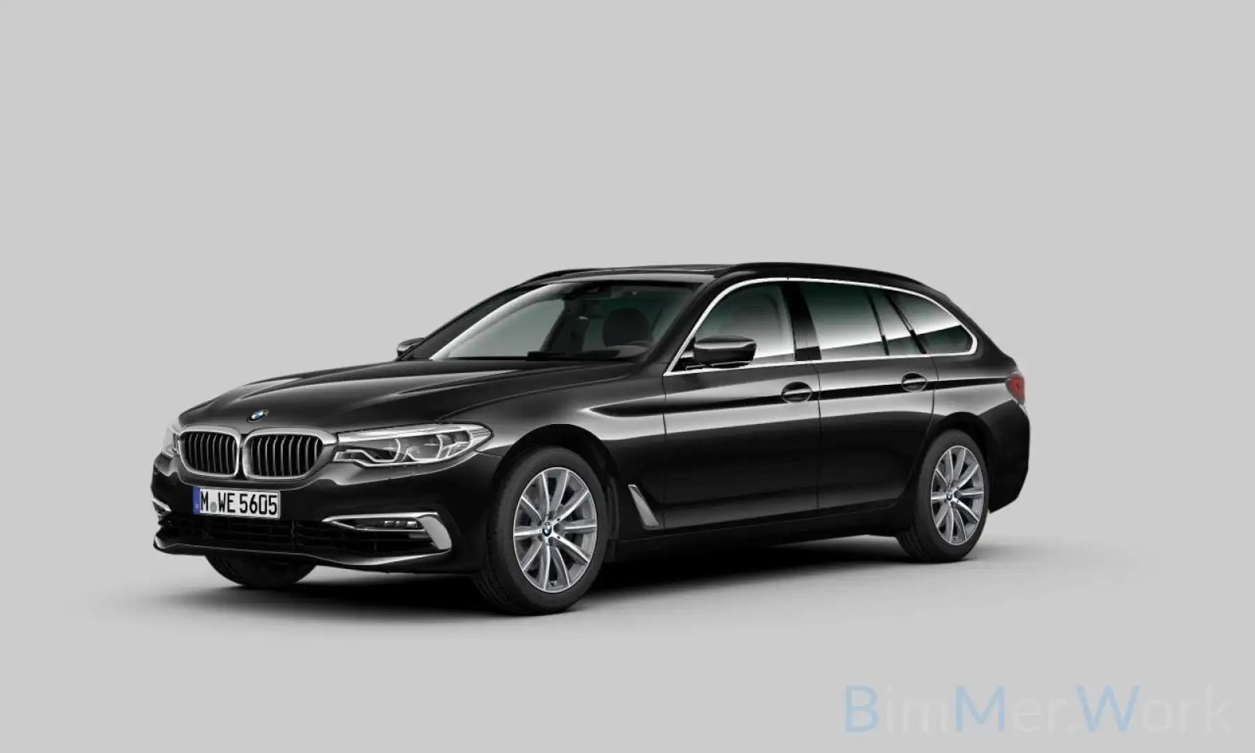 BMW 520 Luxury Line Panorama Kamera HUD AHK Komfort Black - 1