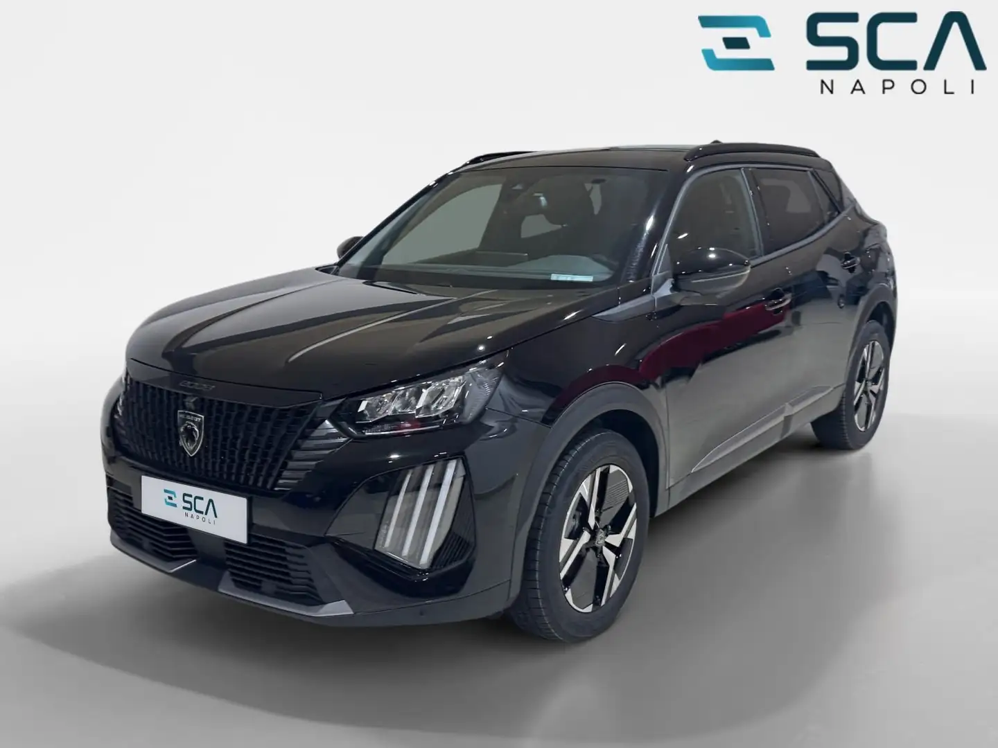 Peugeot 2008 2008 PureTech 100 S&S Allure Zwart - 1