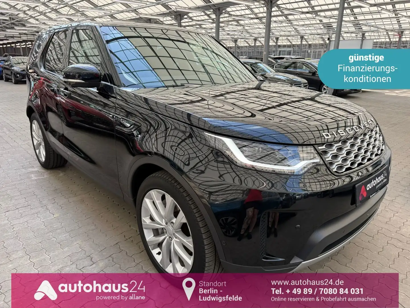 Land Rover Discovery 5 D300 S LED|Navi|ParkPilot|7-Sitzer Negru - 1