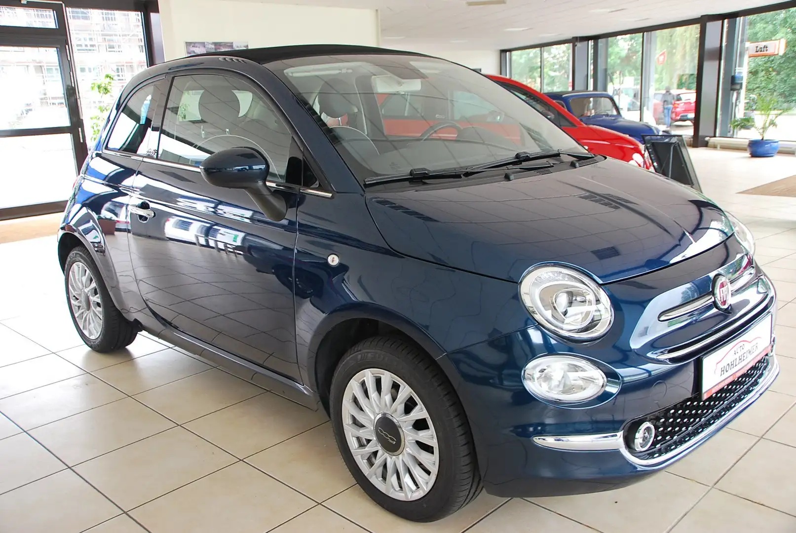 Fiat 500C Cabrio Lounge 1,2 Blau - 2