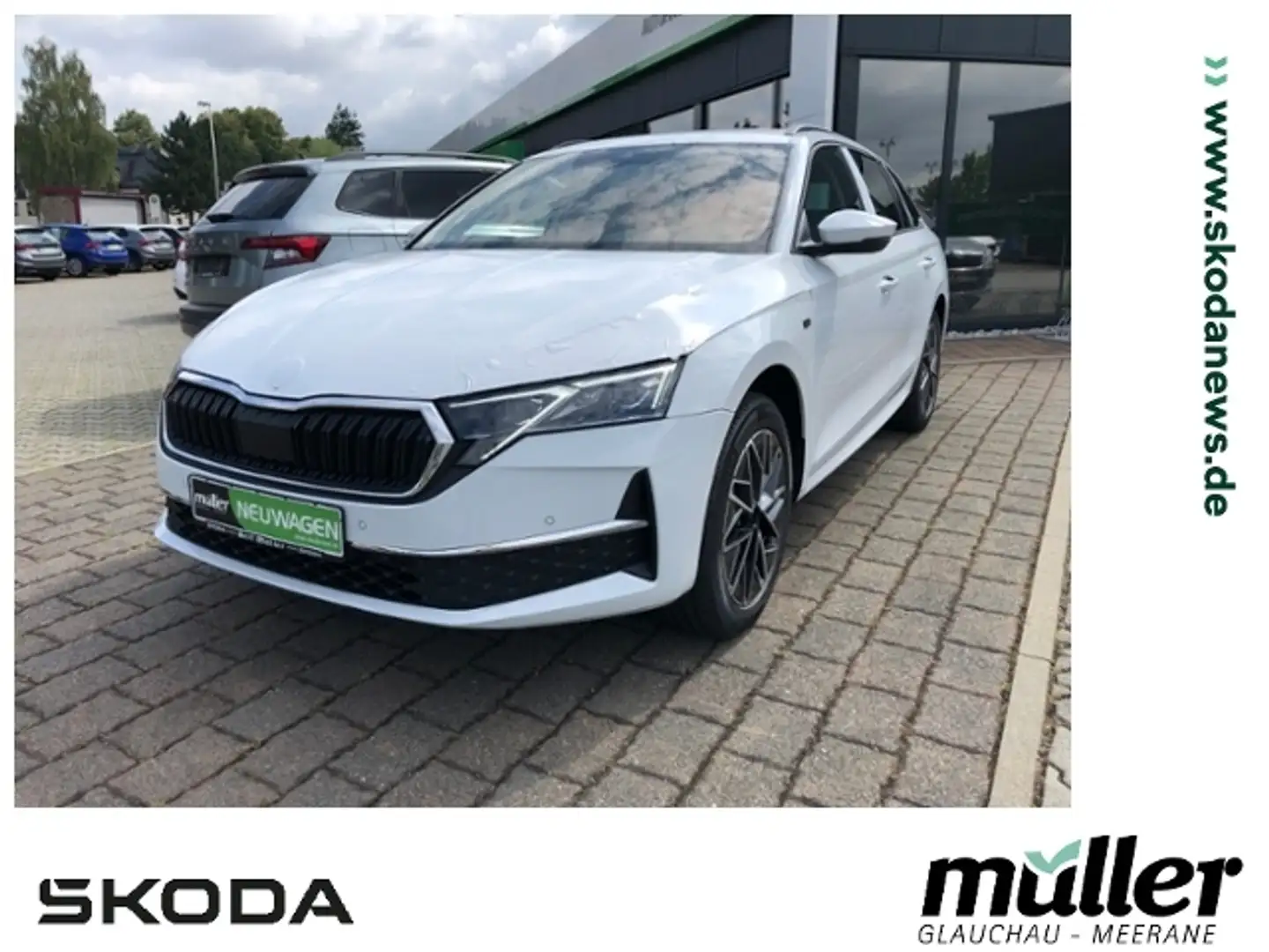 Skoda Octavia Combi Tour AHZV SmartLink DAB Bianco - 1