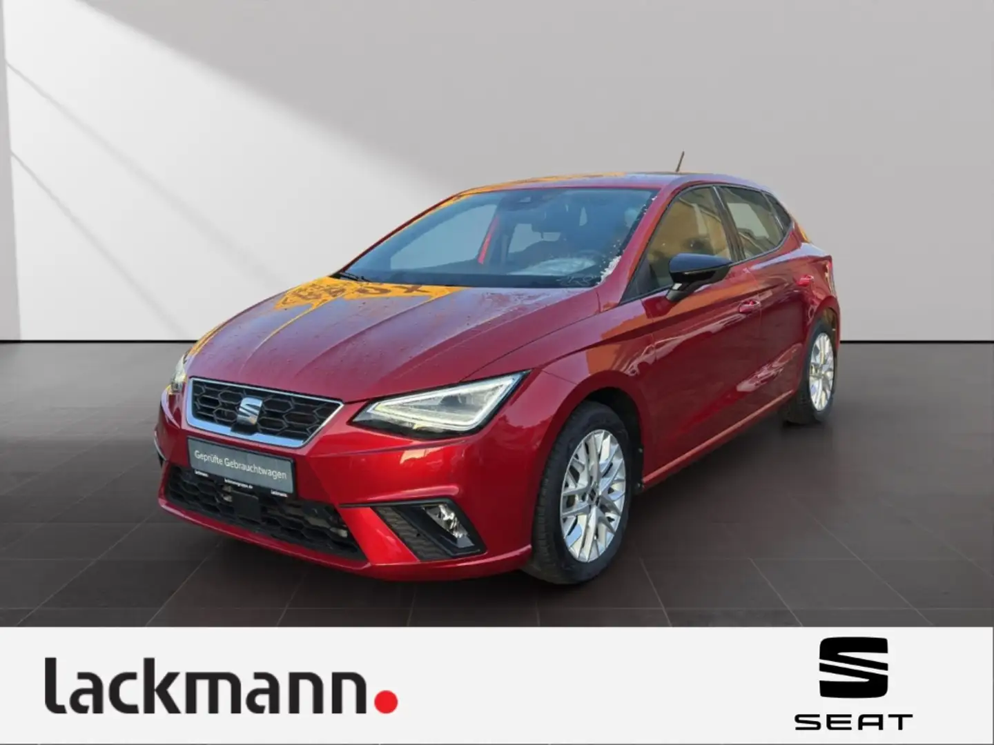 SEAT Ibiza 1.0 FR*Navi*LED*CarPlay*Alcantara*Kamera* Rot - 1