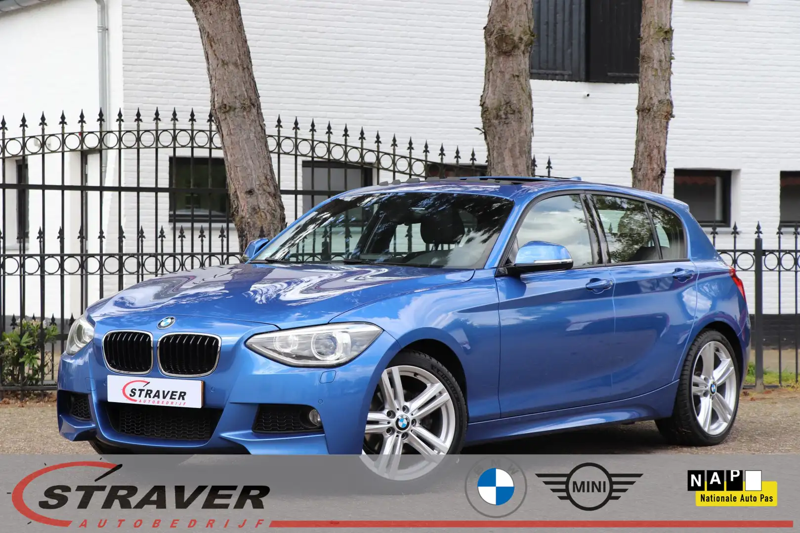 BMW 118 1-serie 118i Executive |M-Sport |Schuifkanteldak Blu/Azzurro - 1