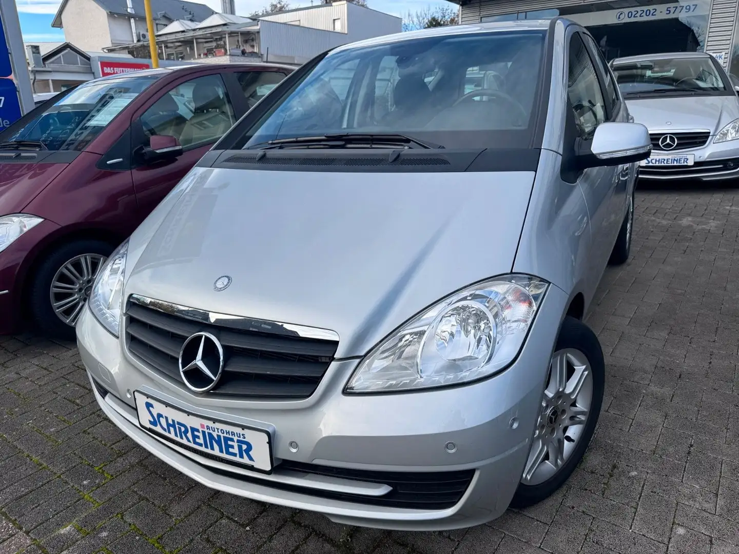Mercedes-Benz A 160 1.Hand-Automatik*Spiegel elektr. anklapp. Argent - 1