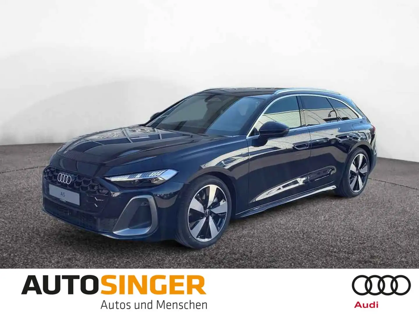 Audi A5 Avant e-hybrid 2x S line qu MATRIX*ACC*360* Blau - 1