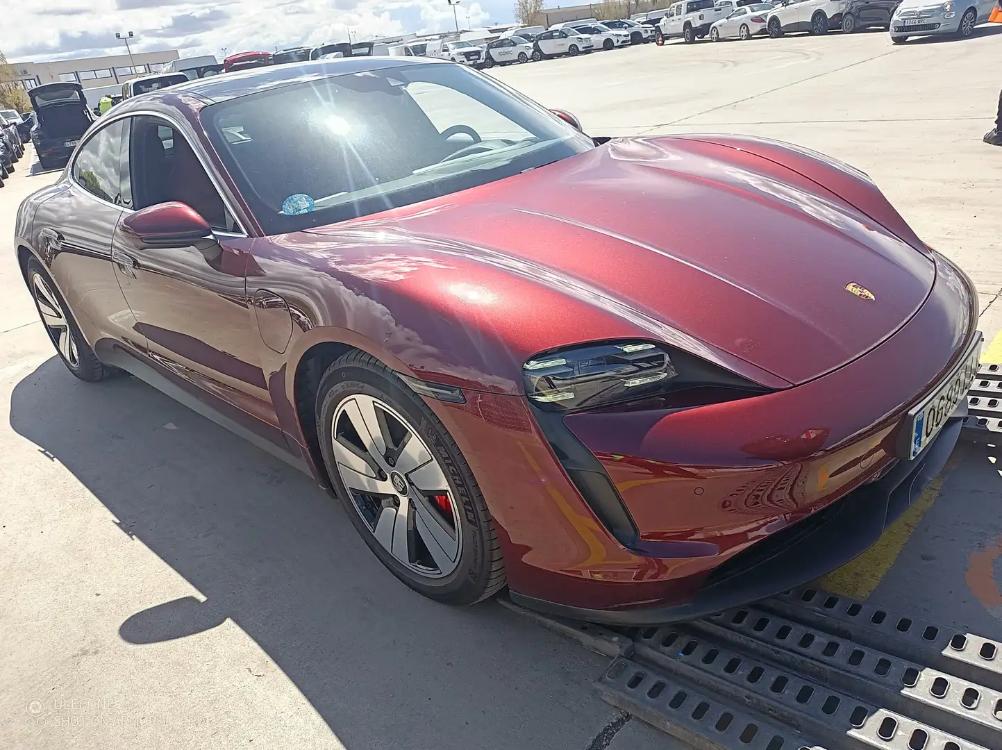 Porsche Taycan Taycan 4S Rojo - 1