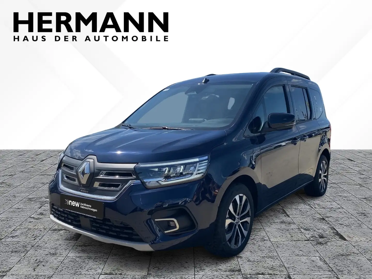 Renault Kangoo III AC) E-Tech Electric Techno *NAVI*LED Blauw - 1
