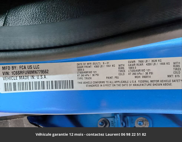 Photo du véhicule