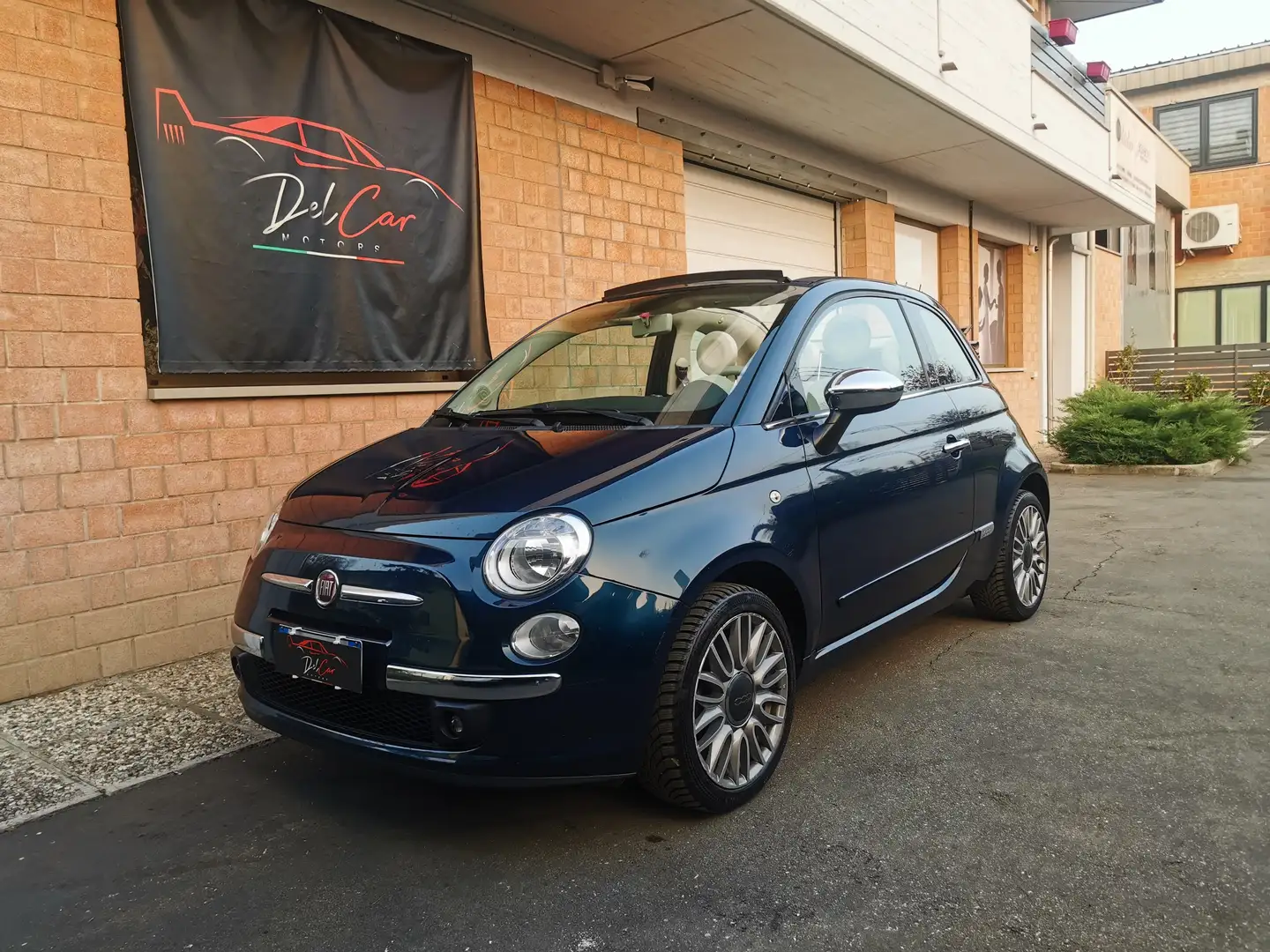 Fiat 500C 1.2 Pop Star 69cv Unicoproprietario Neopatentati Bleu - 1
