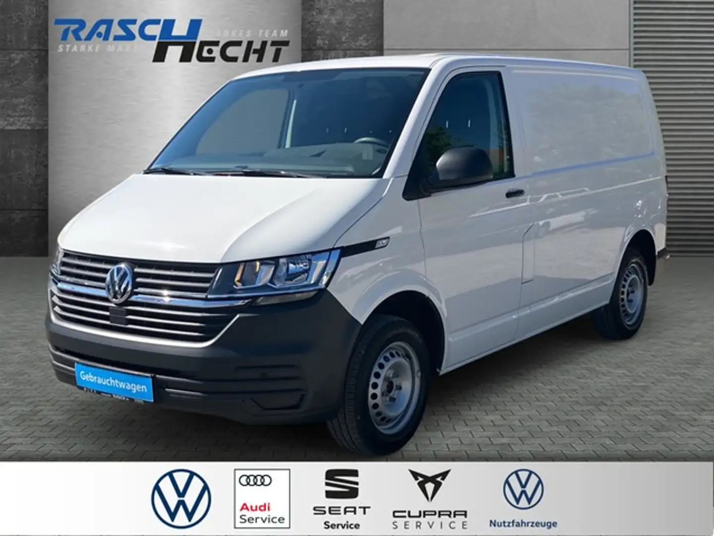 Volkswagen T6 Transporter Kasten Wit - 1