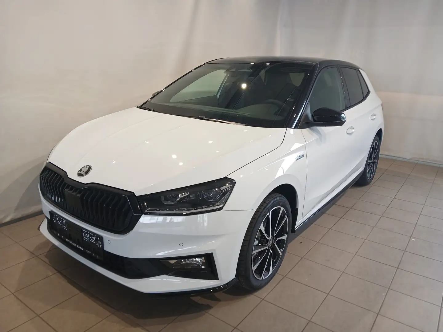Skoda Fabia Monte Carlo TSI Weiß - 1