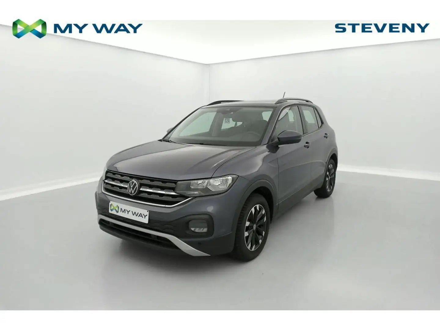 Volkswagen T-Cross T-Cross Life Business 1.0 TSI 81 kW (110 ch) 7 vitesses DSG Gris - 1