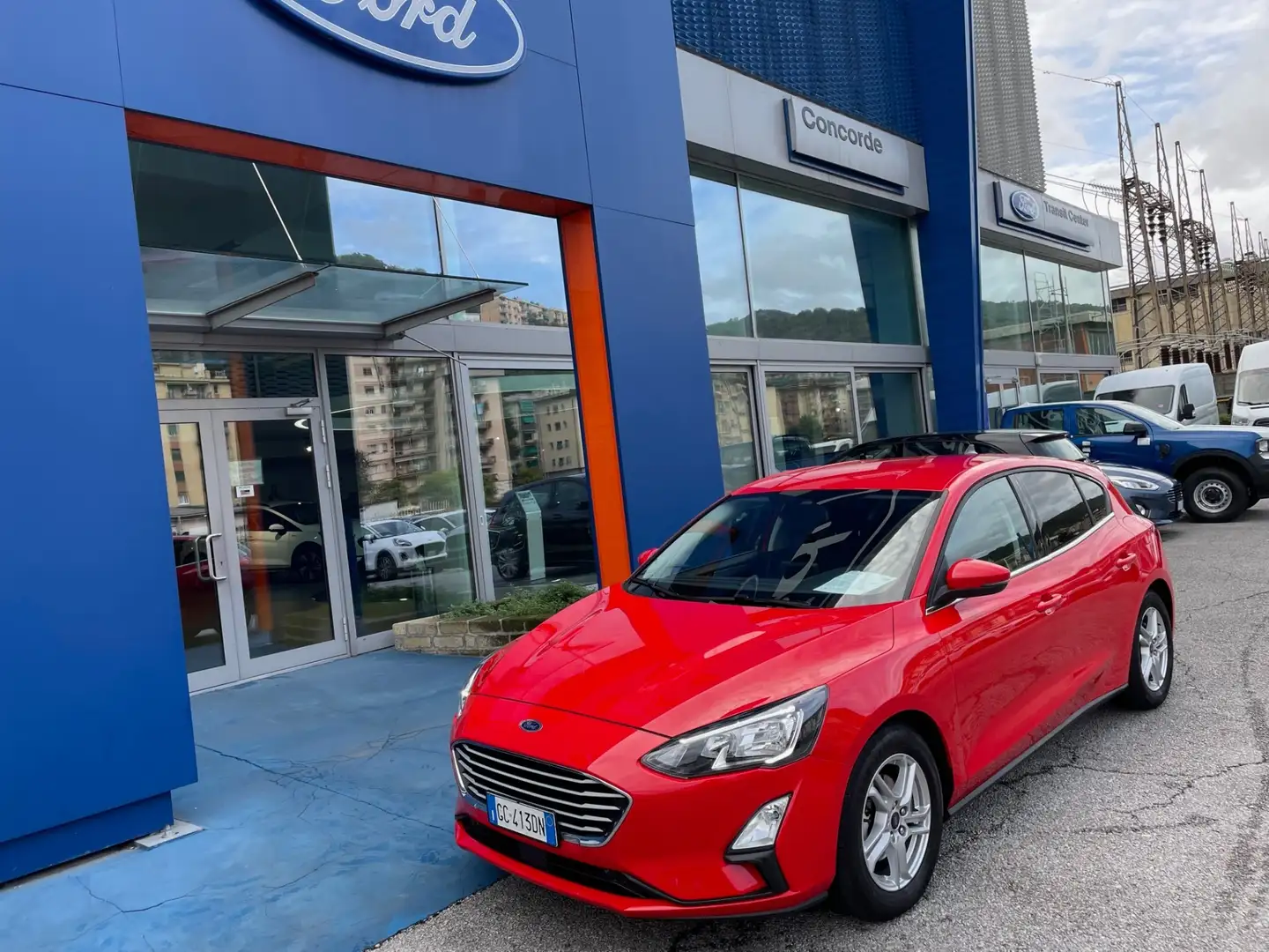 Ford Focus 1.0 EcoBoost 100 CV 5p. Business Rosso - 1