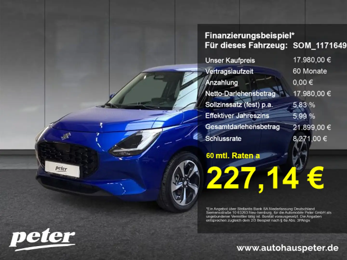 Suzuki Swift Swift Comfort+ Hybrid Bleu - 1