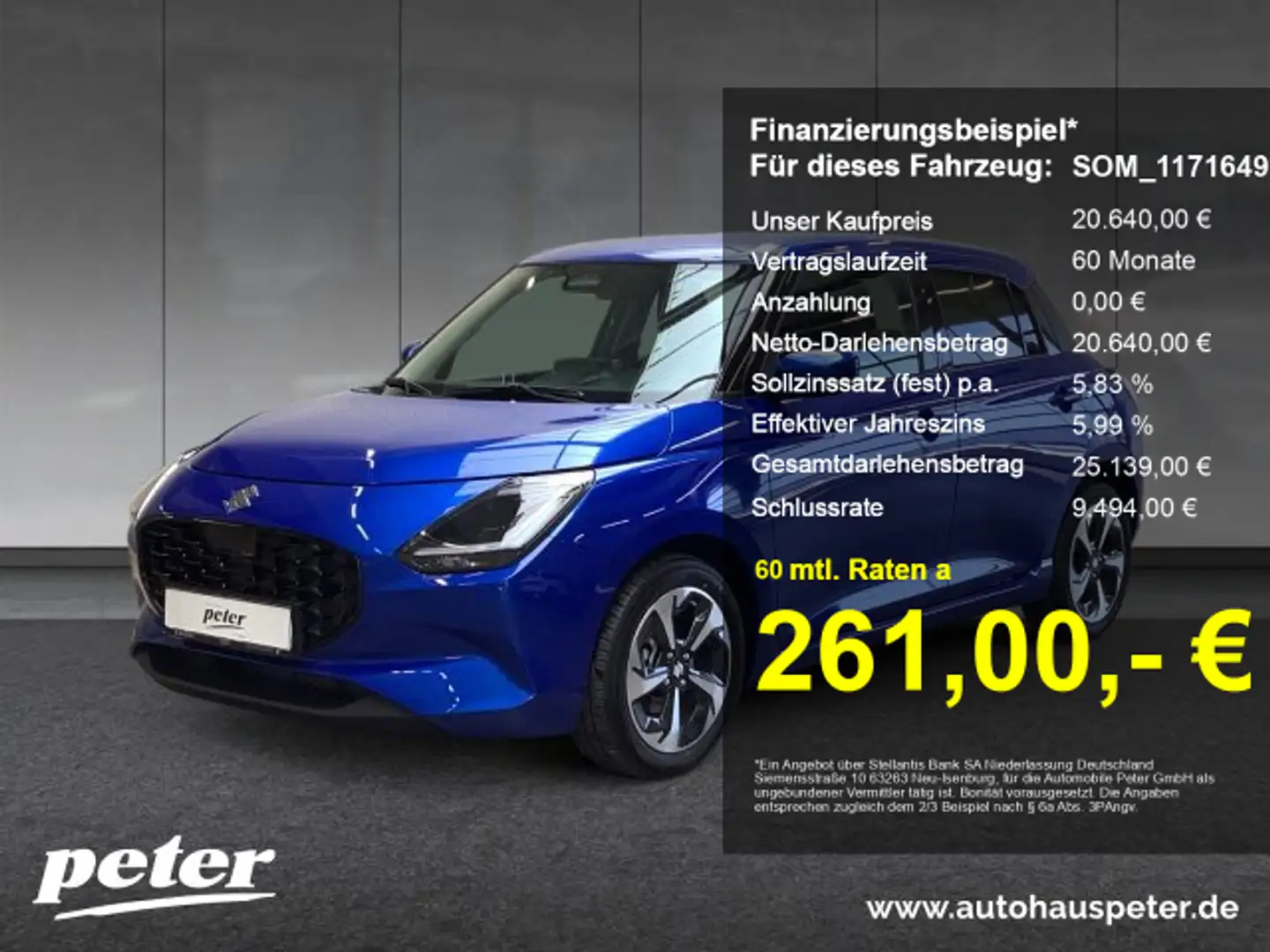 Suzuki Swift Swift Comfort+ Hybrid Azul - 1