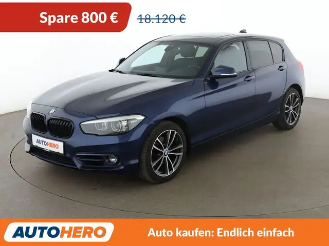 2018 BMW 1 Series in Blue for sale
