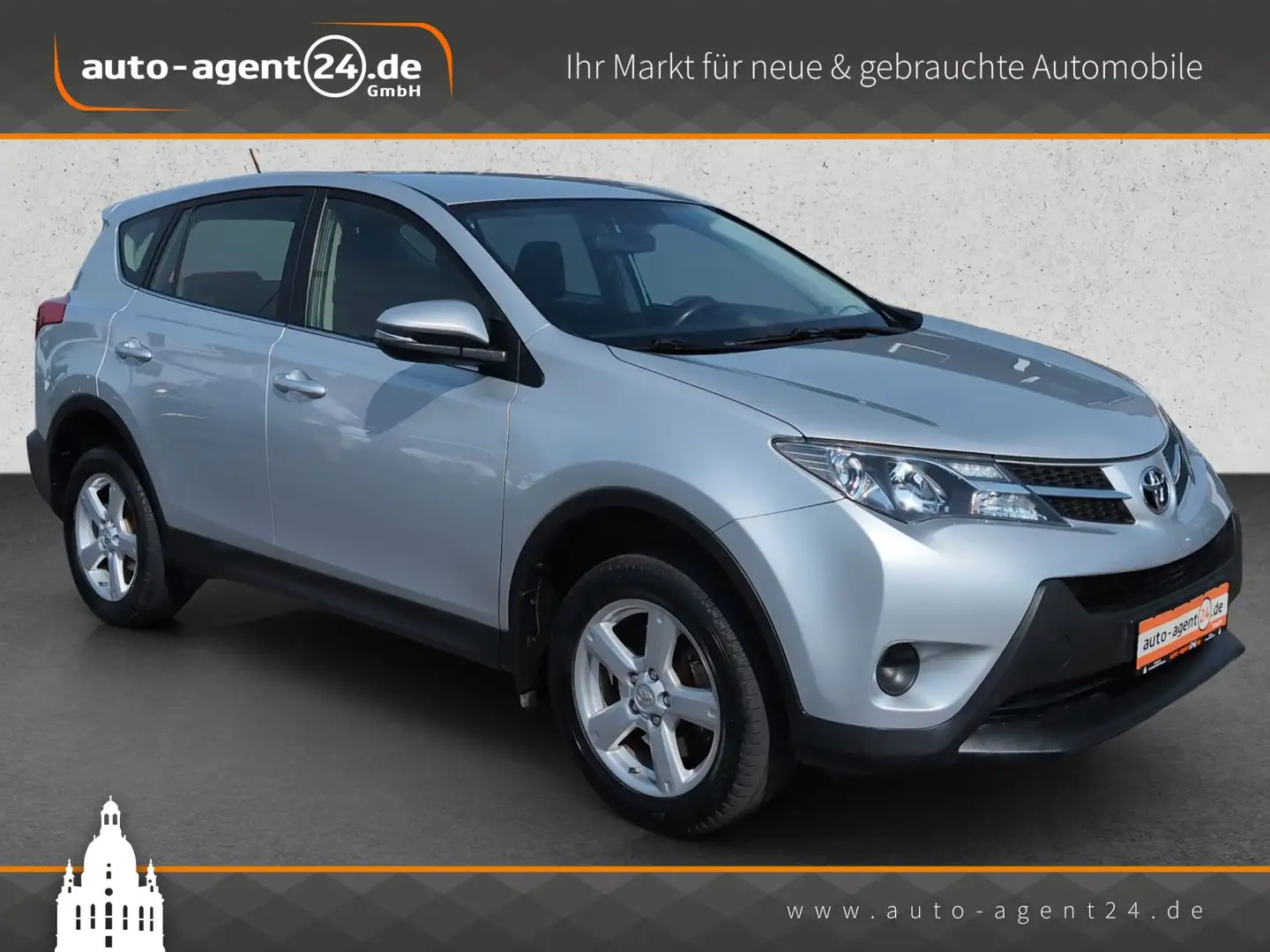 Toyota RAV 4 2.2 D-4D 4x4 Life /2.Hd/AHK/Kamera Argent - 1