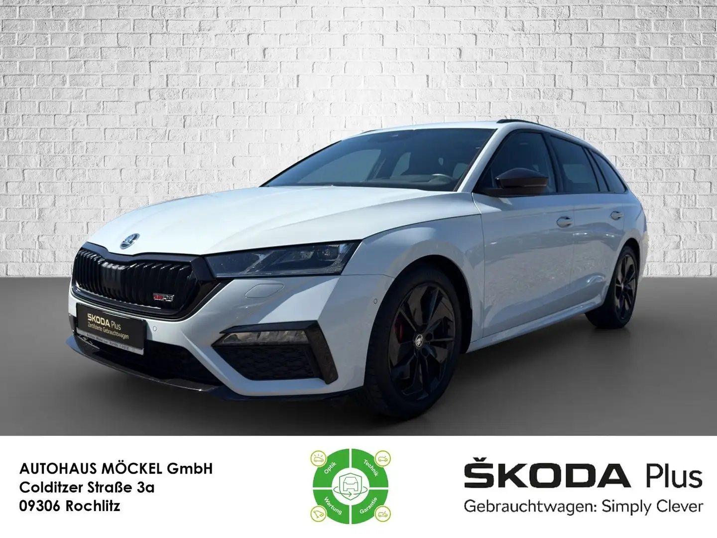 Skoda Octavia Combi RS First Edition NAVI/ACC/Panodach Blanco - 1