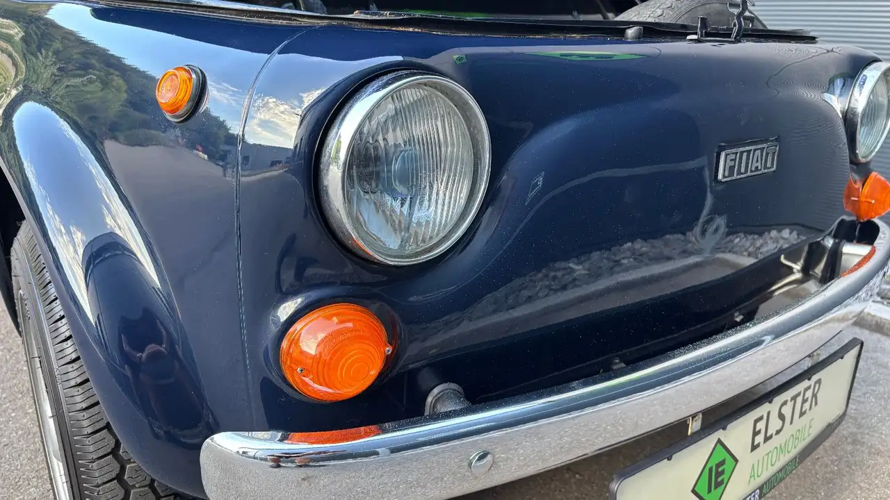 Fiat 500 R Rundtacho,H Kennzeichen,Wertgutachten, foto 7