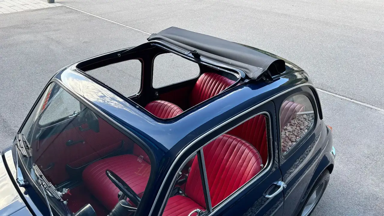 Fiat 500 R Rundtacho,H Kennzeichen,Wertgutachten, foto 8
