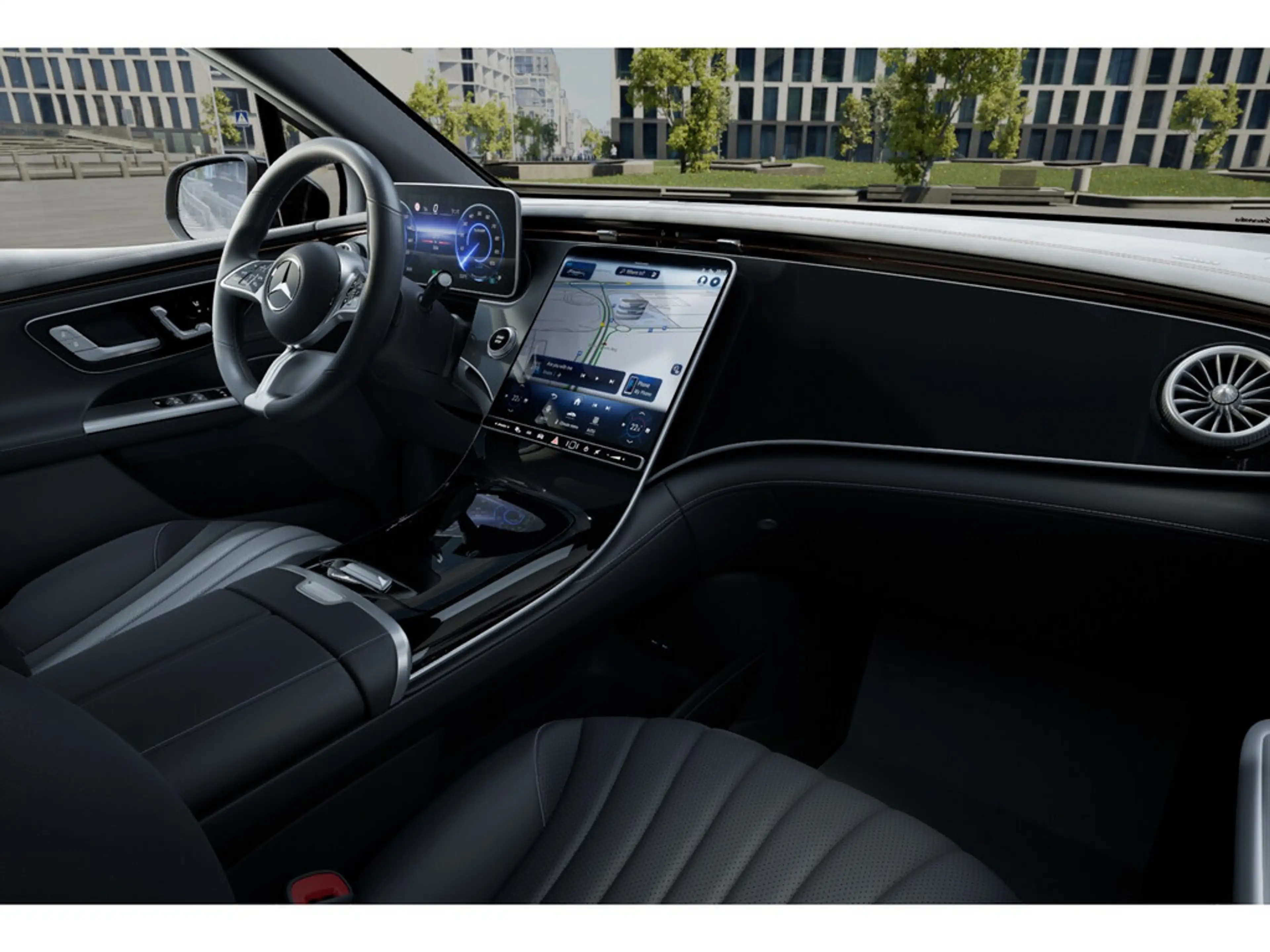 Mercedes-Benz EQE 300 ElectricArt Advanced+ AHK ACC LED BT SUV — photo 8