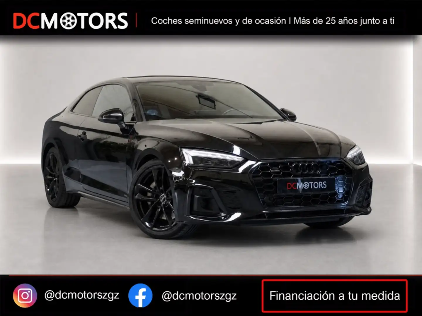 Audi A5 3.0 50 TDI TIPTRONIC QUATTRO S LINE 2P Negro - 1