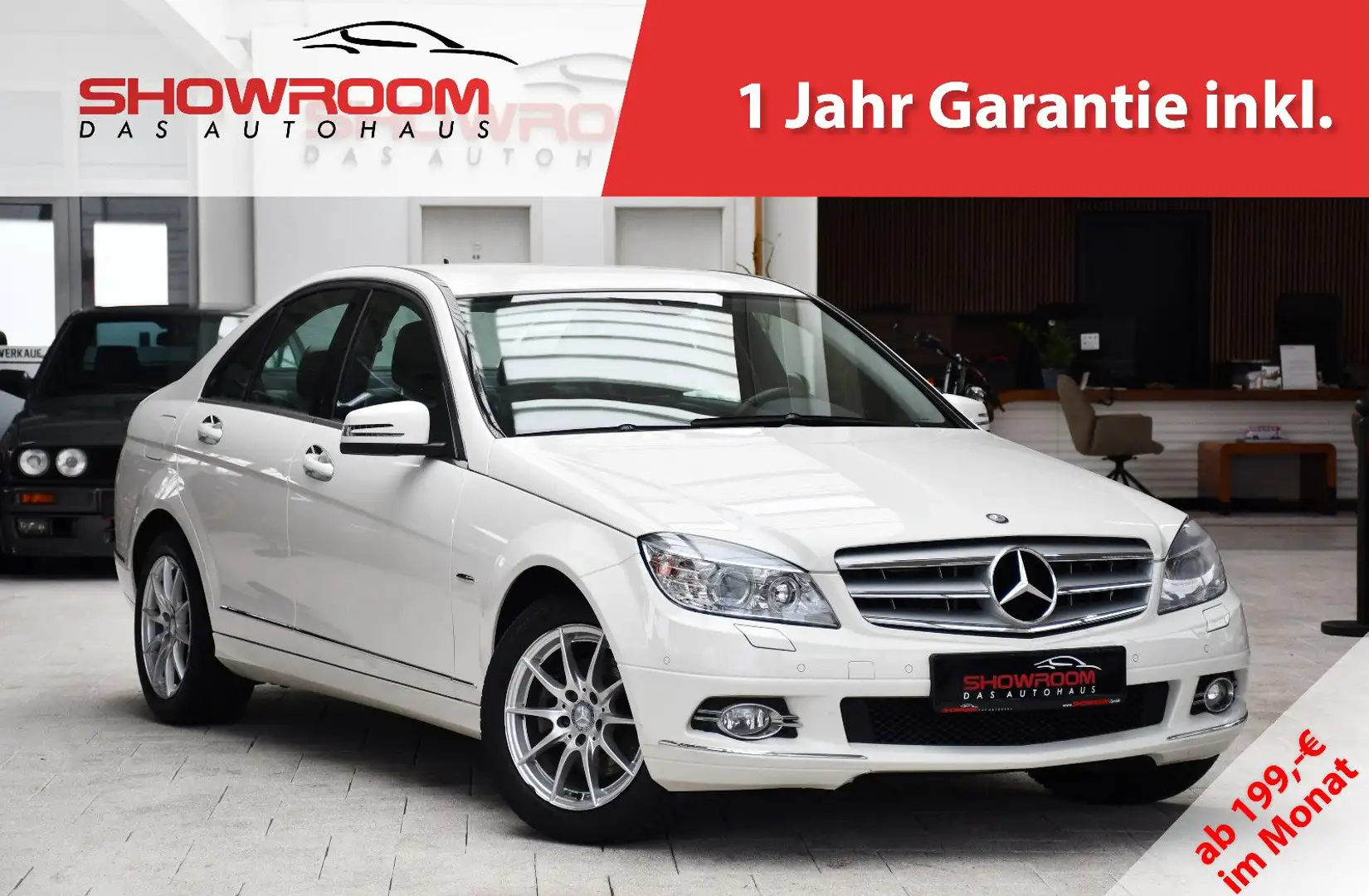 Mercedes-Benz C 280 V6 Avantgarde Aut. Navi Comand PDC 58tkm Blanco - 1