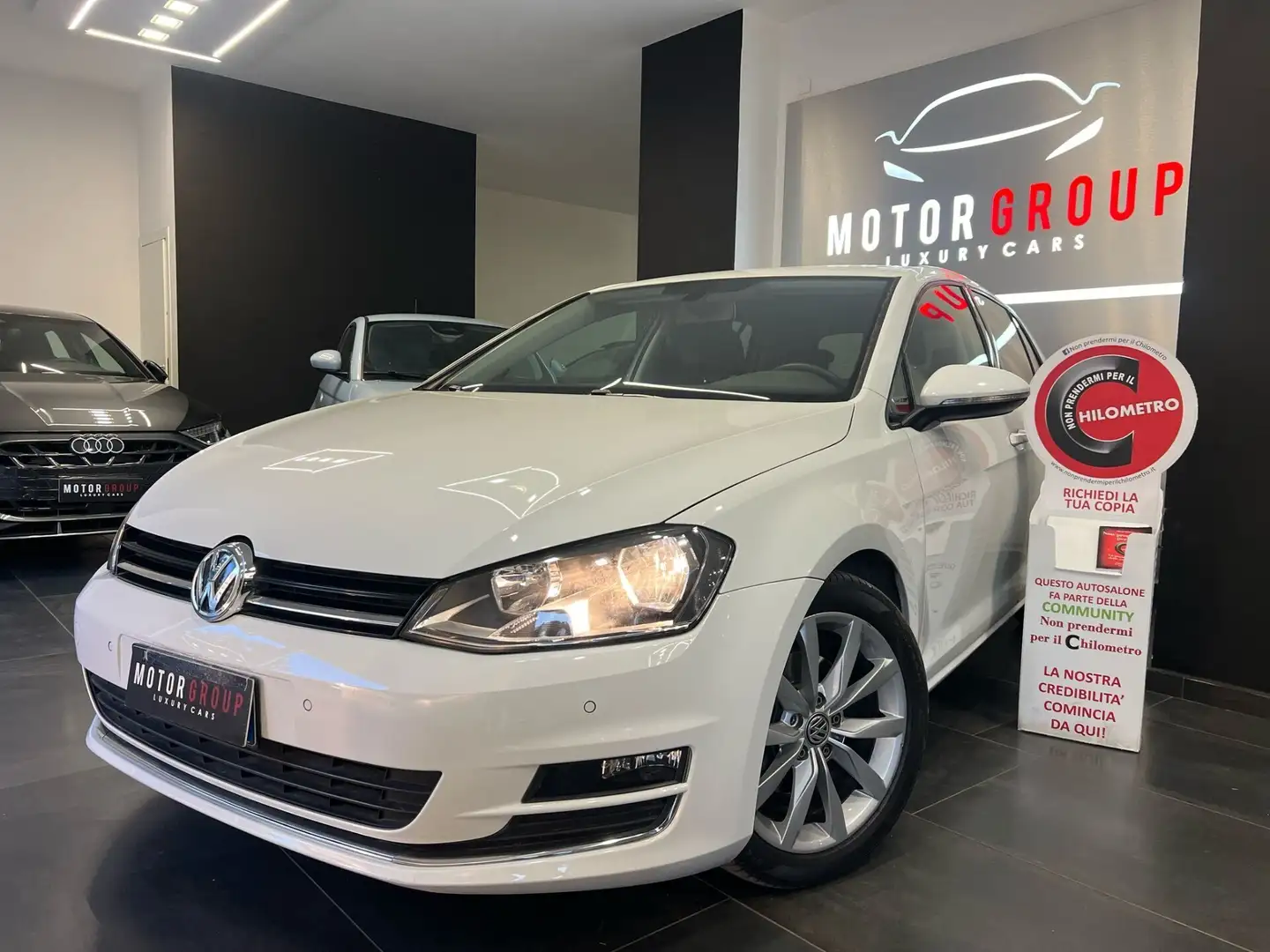 Volkswagen Golf 1.6 TDI 110 CV 5p. Highline BlueMotion Technology Weiß - 1