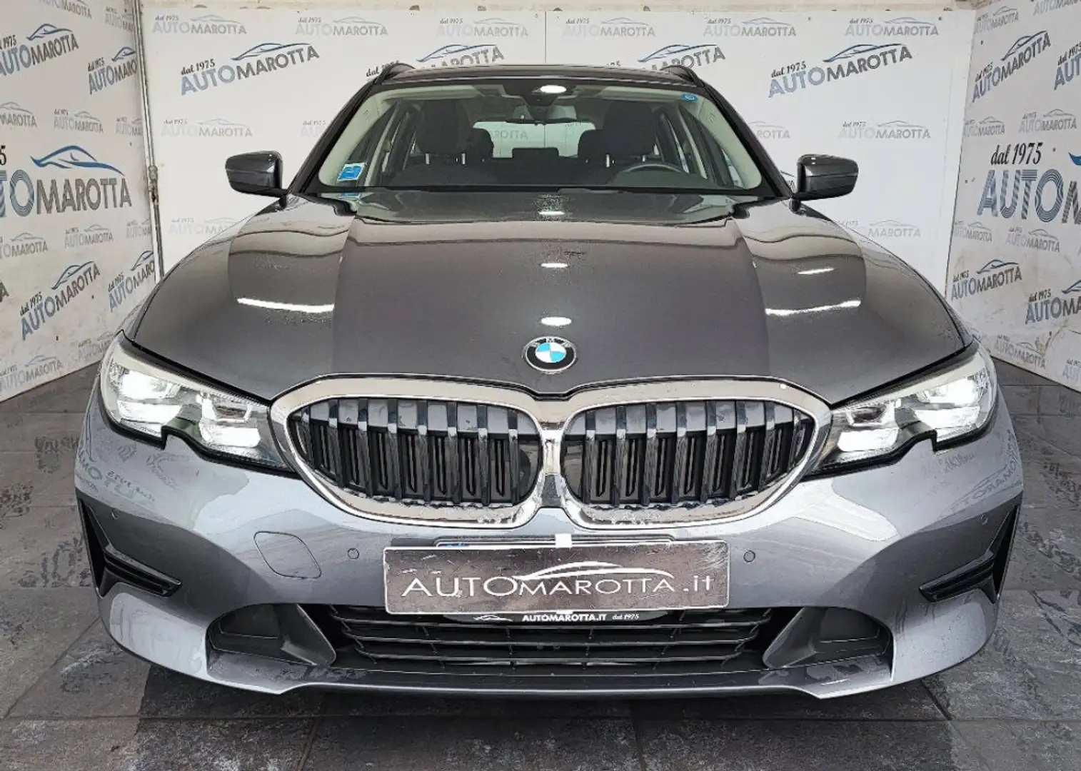 BMW 318 318d Business Advantage KM REALI! PARI AL NUOVO! Grigio - 2