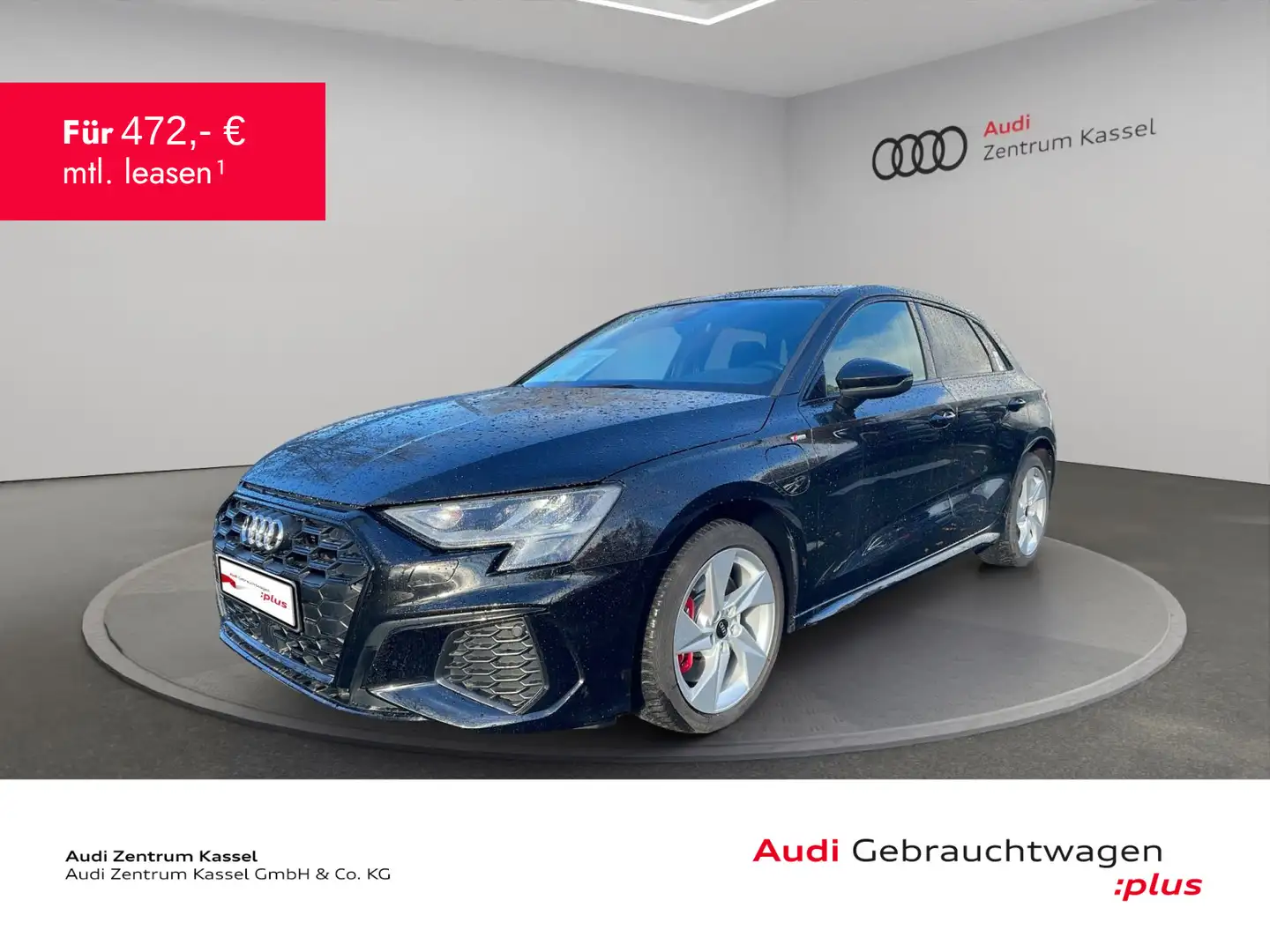 Audi A3 45 TFSI e S line LED Pano Navi PDC Zwart - 1