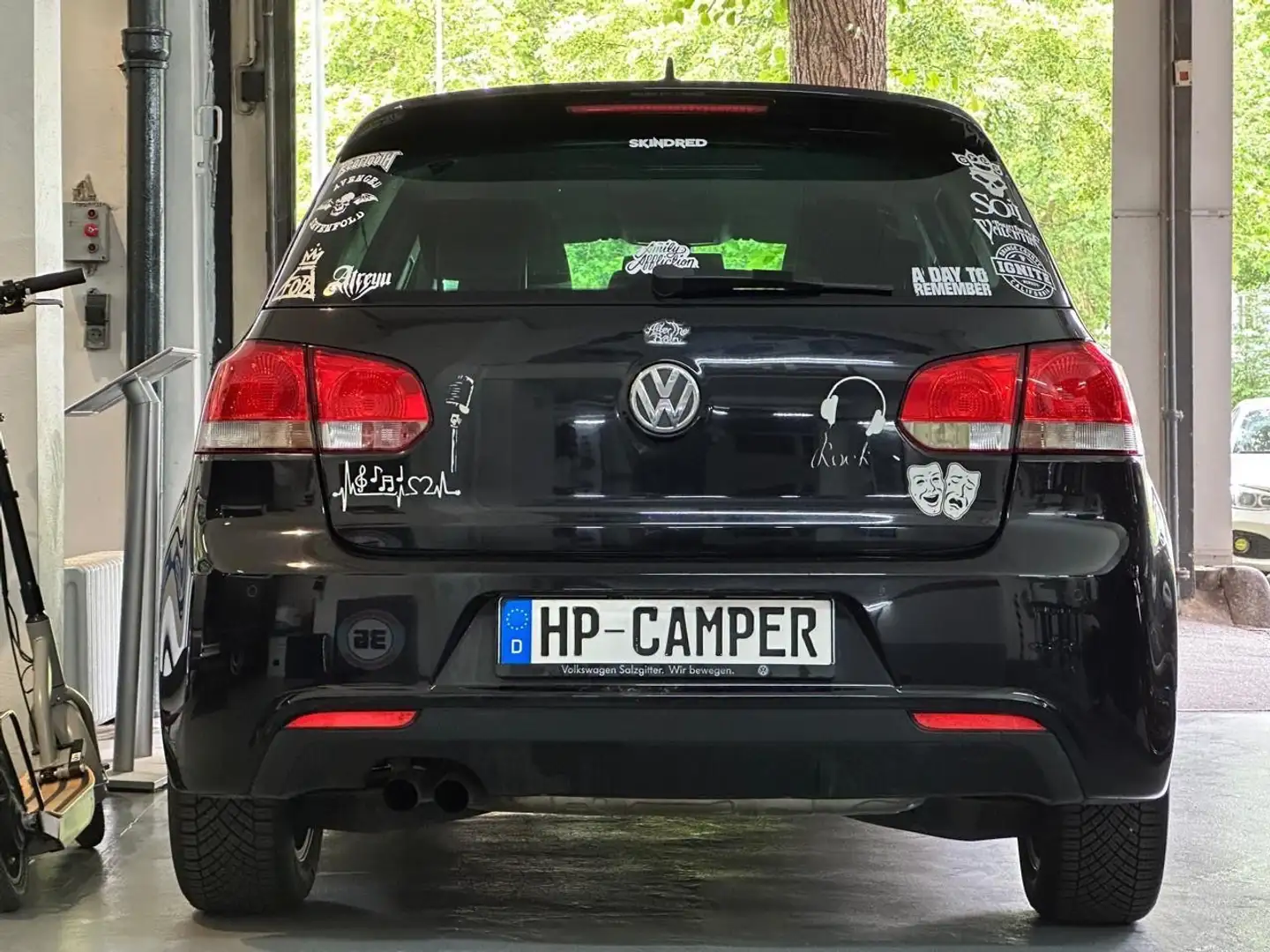 Volkswagen Golf VI Match Schwarz - 2