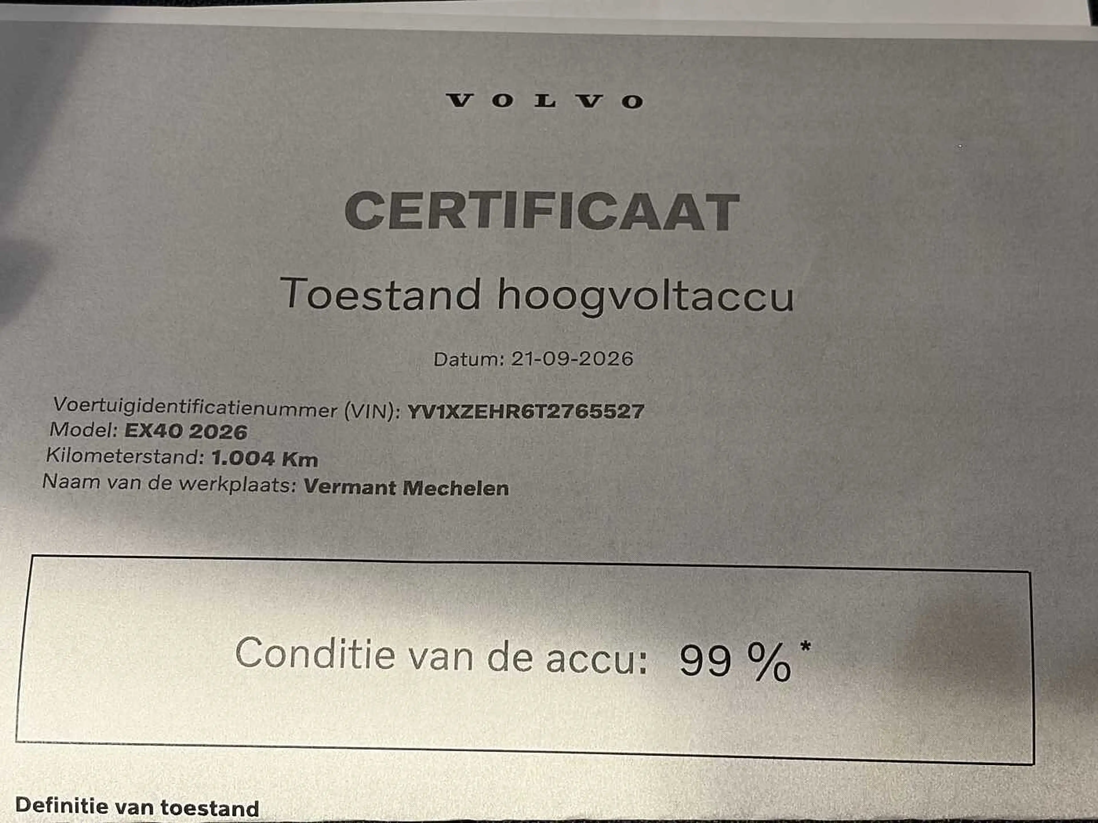 Volvo EX40 Black Edition Plus Extended Range + PANO DAK/ELECT — photo 15
