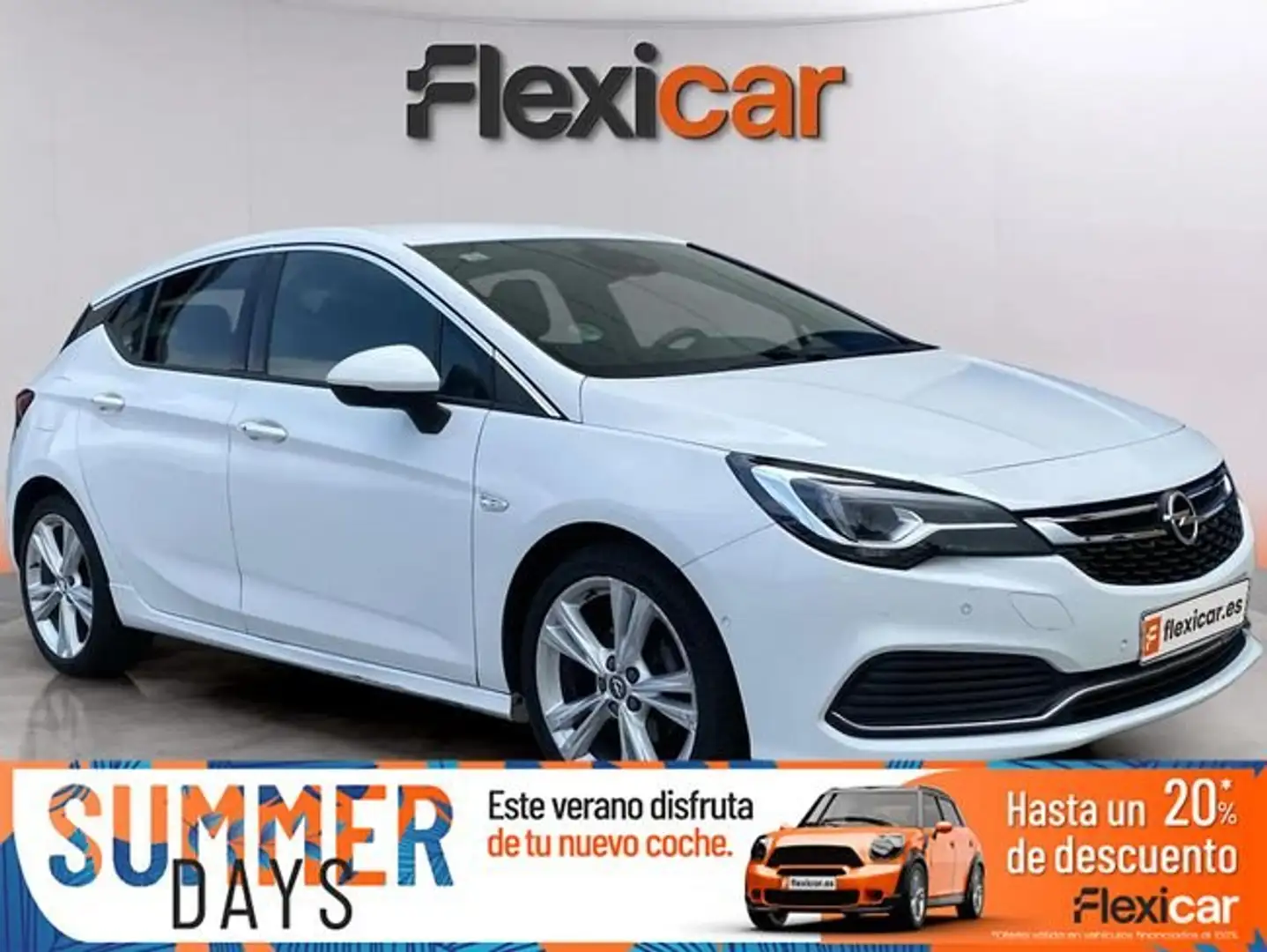 Opel Astra 1.4 Turbo 110kW (150CV) GSi Line Blanc - 1