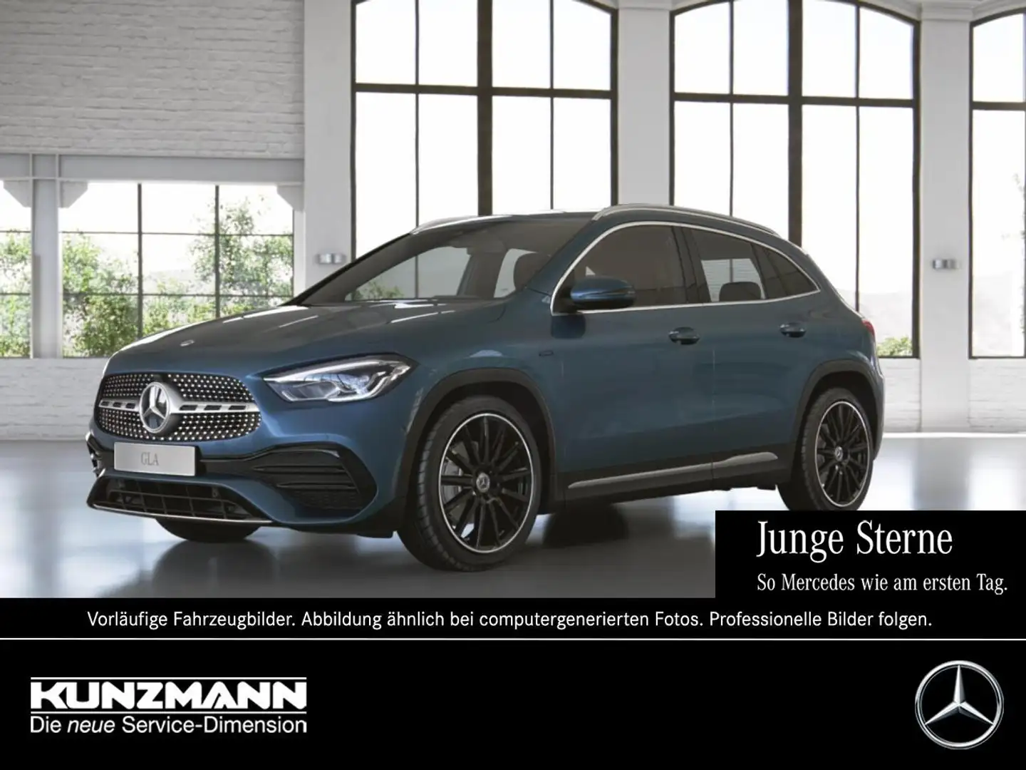 Mercedes-Benz GLA 250 e AMG MBUX Navi EasyPack Public-Charging Blau - 1