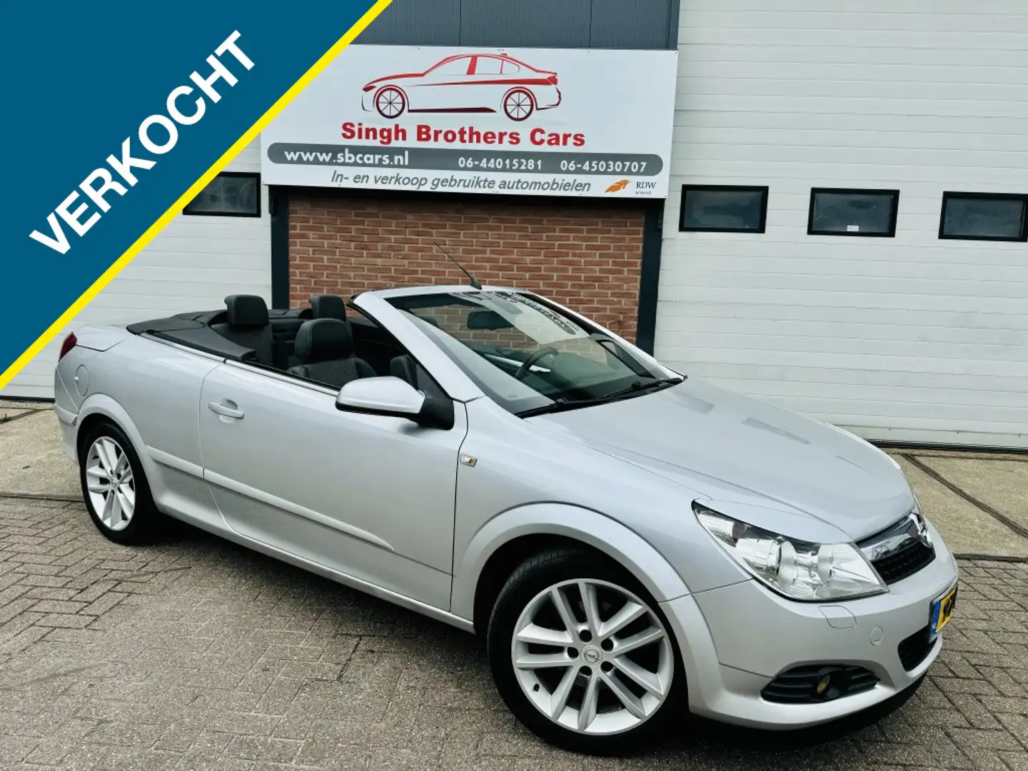 Opel Astra TwinTop 1.6 Temp AIRCO CRUIS KEYLES NAP INRUIL MOG Серый - 1
