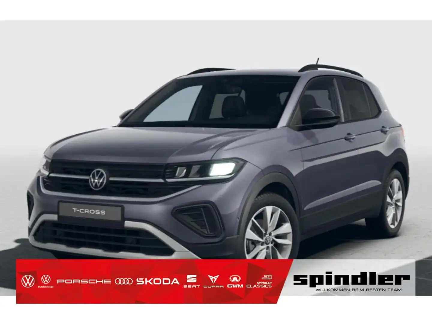 Volkswagen T-Cross Goal TSI DSG AHK, NAVI, Kamera Grau - 1