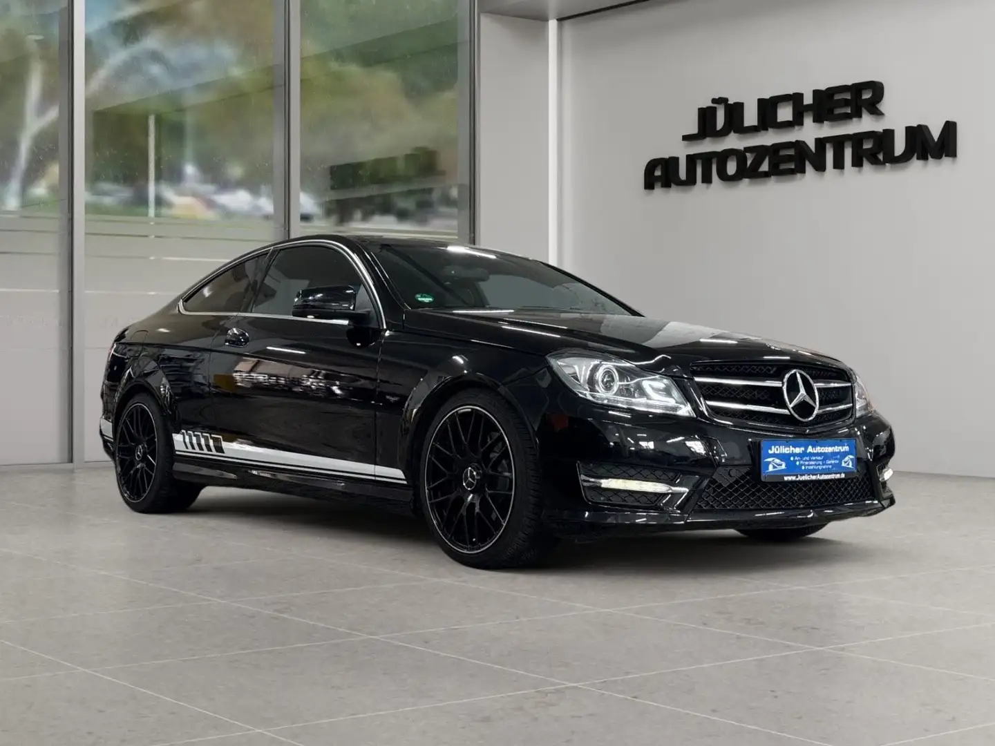 Mercedes-Benz C 350 Coupe, 1 J. Garantie incl, Insp Neu Siyah - 1