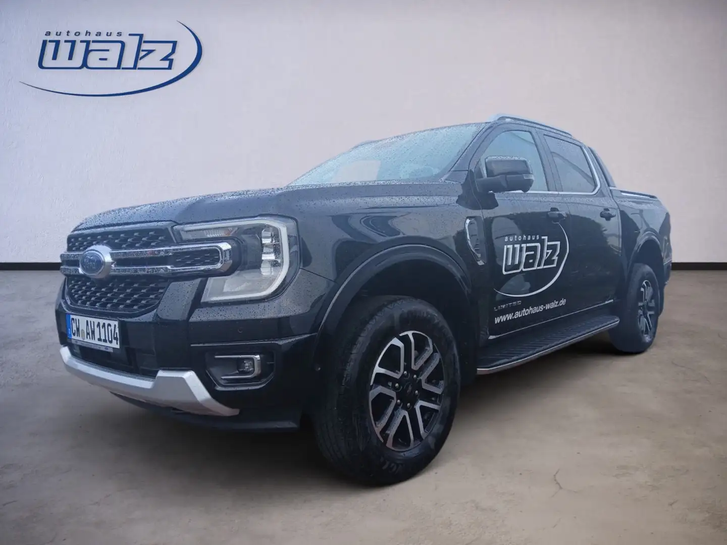 Ford Ranger Limited 2.0 TDCI Aut 4x4 AHK+NAVI+KAMERA+PDC Schwarz - 1