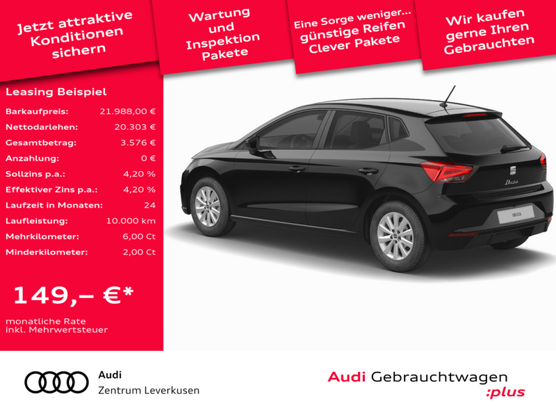 SEAT Ibiza Style ACC NAVI SHZ KAM LED KEYLESS PDC — photo 2