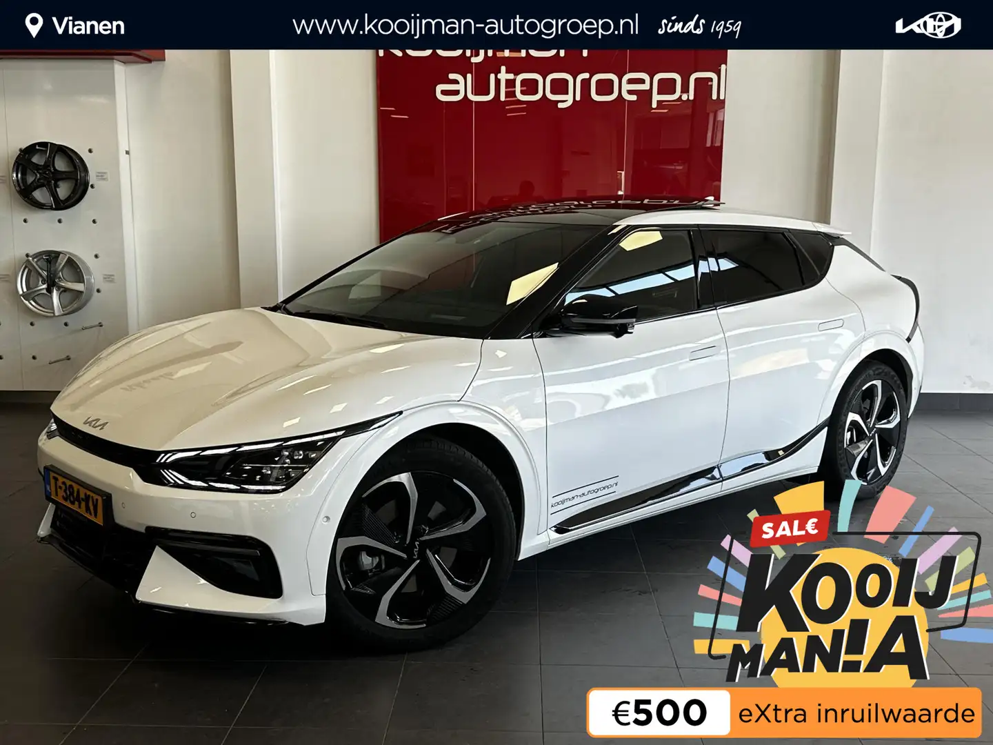 Kia EV6 GT-Line 77.4 kWh |Tot 528KM bereik, BOMVOL opties| Fehér - 1
