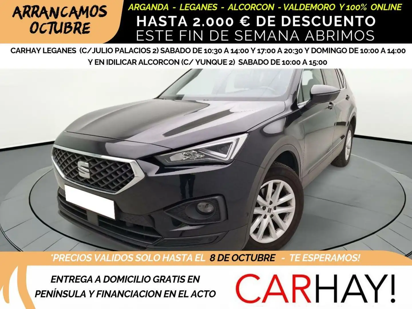 SEAT Tarraco 2.0 TDI 110KW MOVE 5D Schwarz - 1