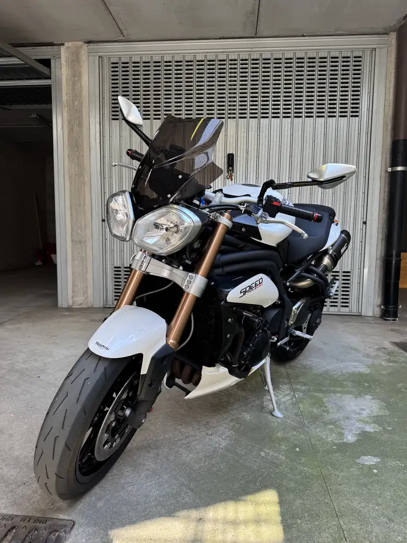 Triumph Speed Triple 1050 Alb - 1