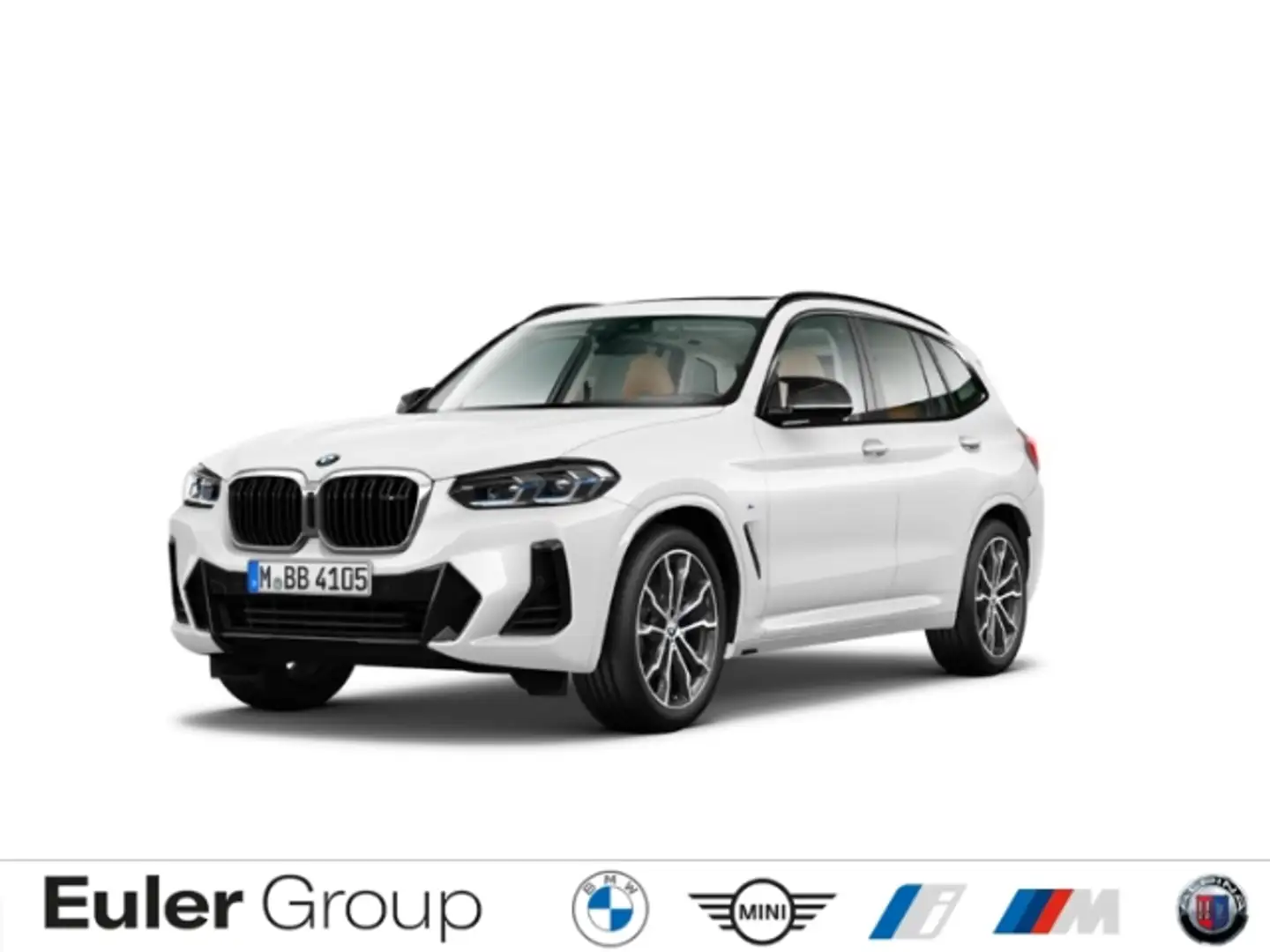 BMW X3 d Sportpaket HUD AD AHK-klappbar AHK El. Panodach Weiß - 1